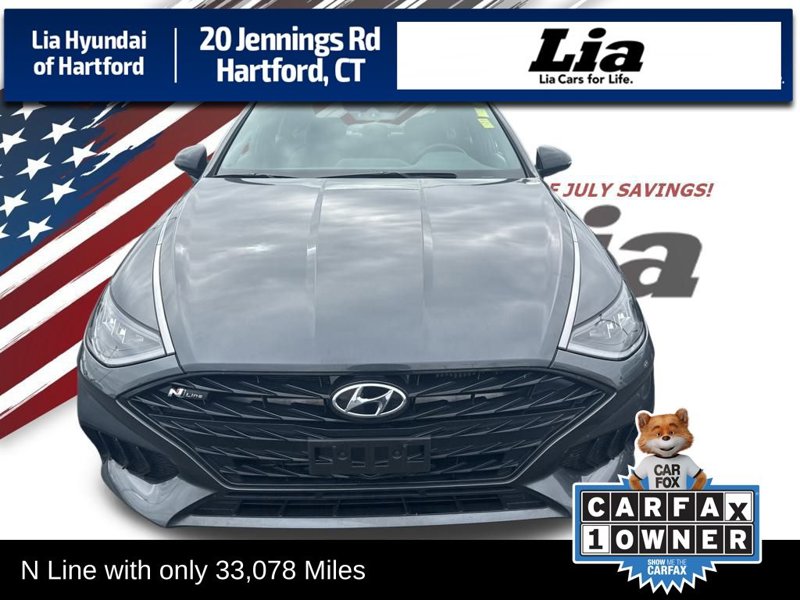 Certified 2022 Hyundai Sonata N Line image 1