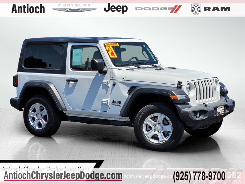 Certified 2021 Jeep Wrangler Sport S image 1