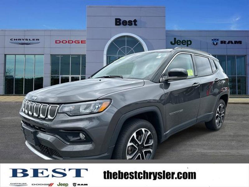 Certified 2022 Jeep Compass Limited image 1