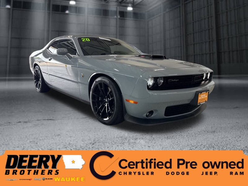 Certified 2020 Dodge Challenger R/T Scat Pack w/ Shaker Package image 1