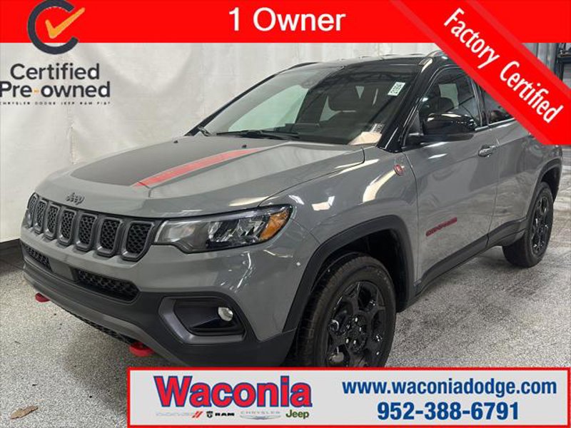 Certified 2024 Jeep Compass Trailhawk w/ Trailhawk Convenience Group image 1