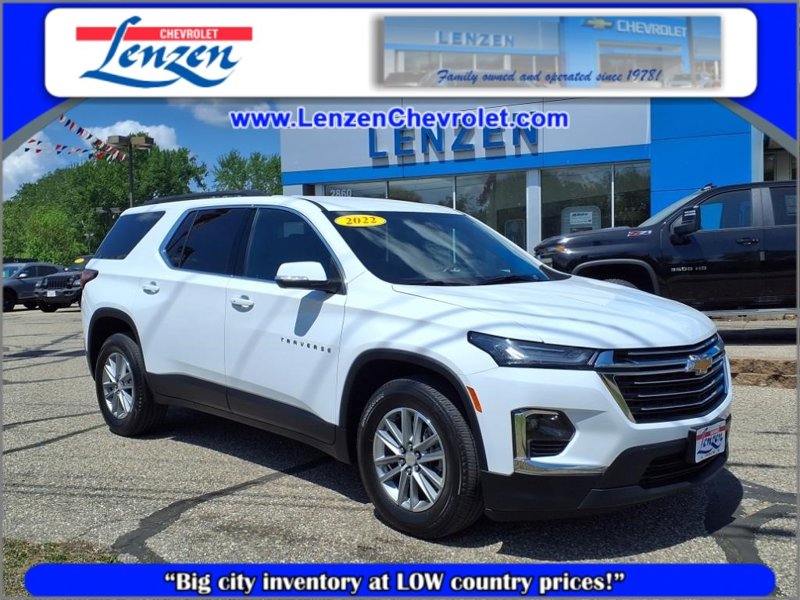 Certified 2022 Chevrolet Traverse LT image 1