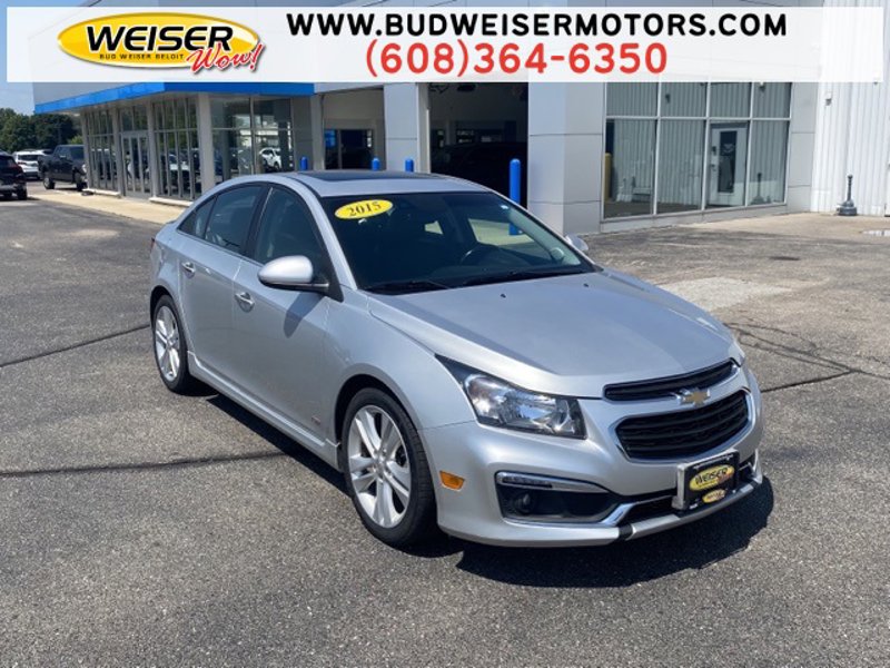 Used 2015 Chevrolet Cruze LTZ w/ Sun, Sound and Sport Package image 1