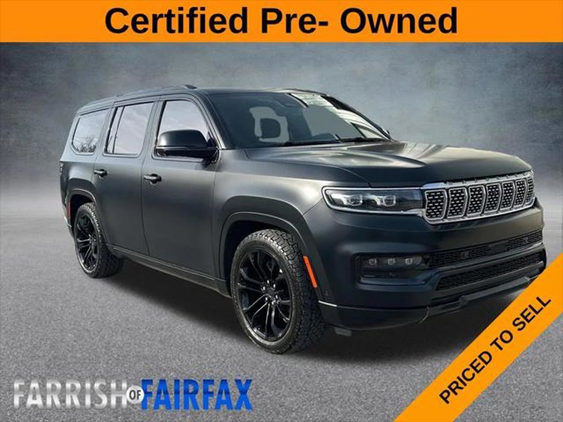 Certified 2022 Jeep Grand Wagoneer Series II w/ Premium Group II image 1