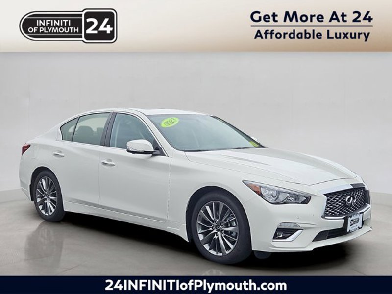 Certified 2023 INFINITI Q50 Luxe w/ Cargo Package image 1