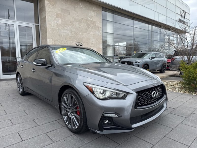 Certified 2022 INFINITI Q50 Red Sport 400 image 1