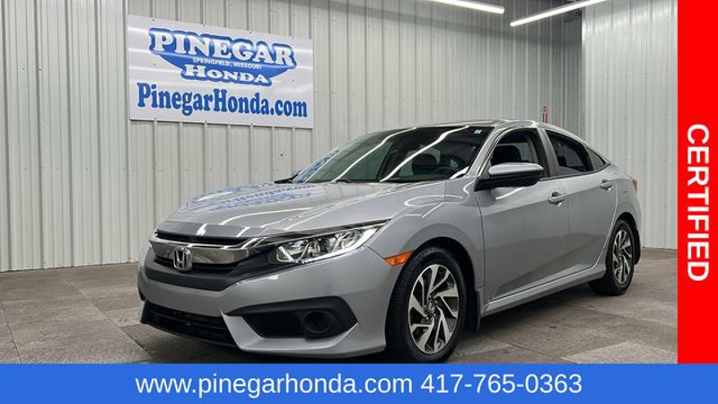 Certified 2017 Honda Civic EX image 1