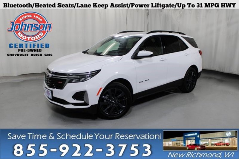 Certified 2022 Chevrolet Equinox RS w/ LPO, Floor Liner Package image 1