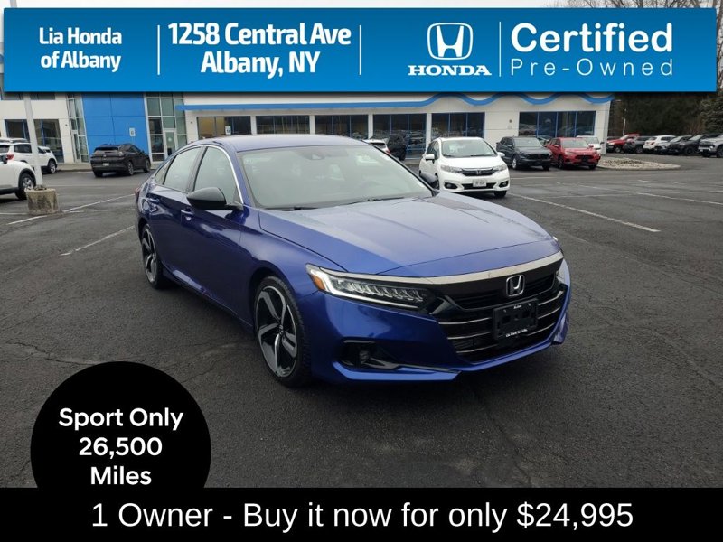 Certified 2022 Honda Accord Sport image 1