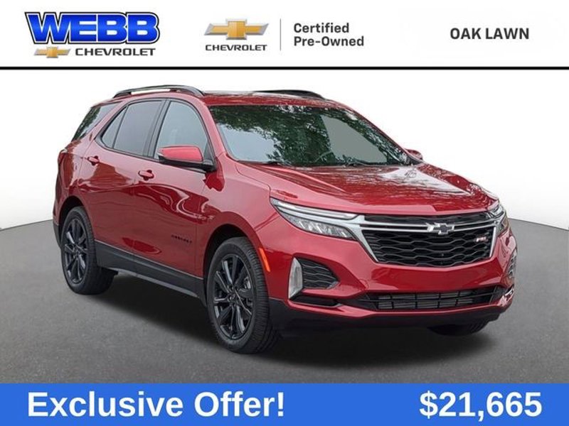 Certified 2022 Chevrolet Equinox RS w/ RS Leather Package image 1