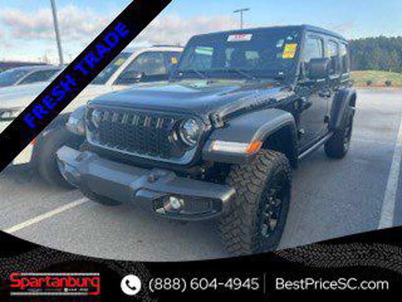 Certified 2024 Jeep Wrangler Unlimited Sport image 1