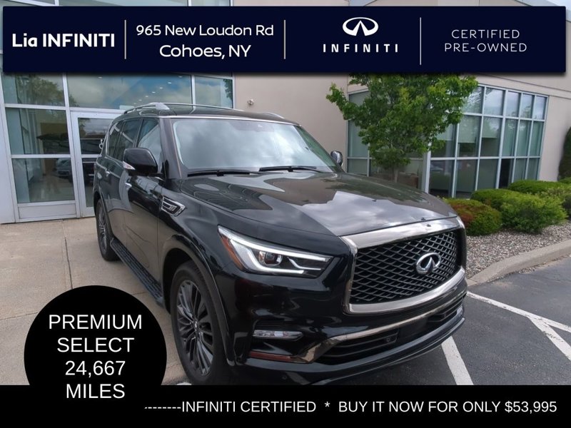 Certified 2024 INFINITI QX80 Premium Select w/ Cargo Package image 1