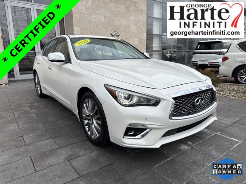 Certified 2024 INFINITI Q50 Luxe w/ All Weather Package image 1