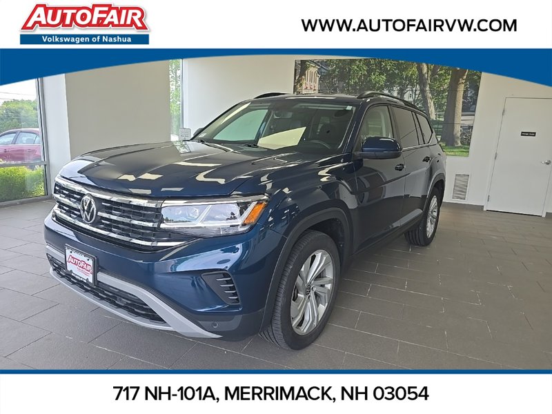 Certified 2022 Volkswagen Atlas SE image 1