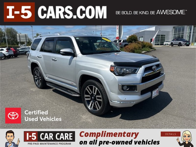 Certified 2019 Toyota 4Runner Limited image 1