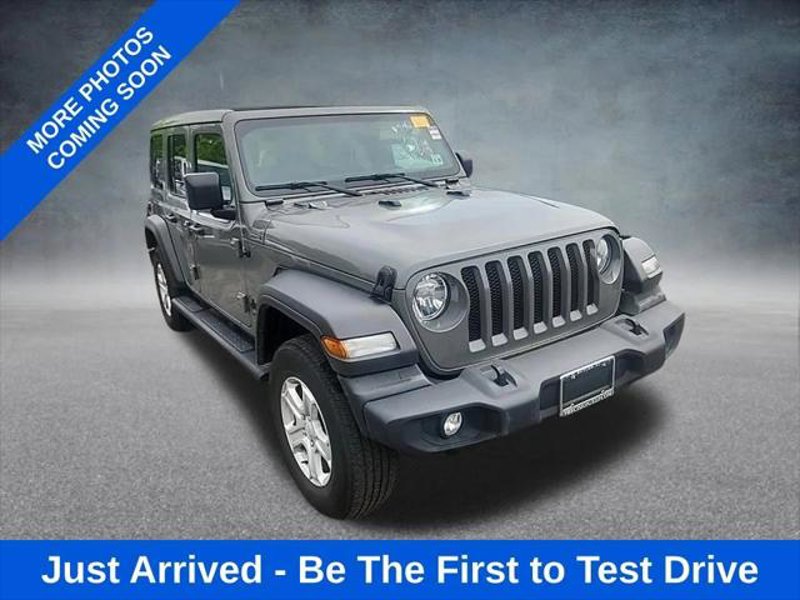Certified 2021 Jeep Wrangler Unlimited Sport w/ Sun And Sound Package image 1