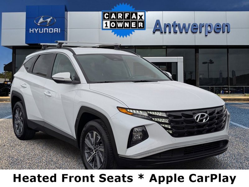 Certified 2022 Hyundai Tucson Blue image 1