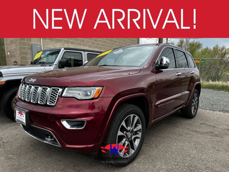 Used 2017 Jeep Grand Cherokee Overland w/ Jeep Active Safety Group image 1
