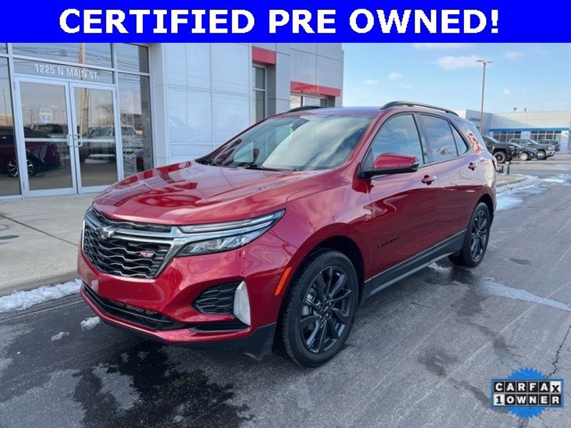 Certified 2022 Chevrolet Equinox RS w/ RS Leather Package image 1