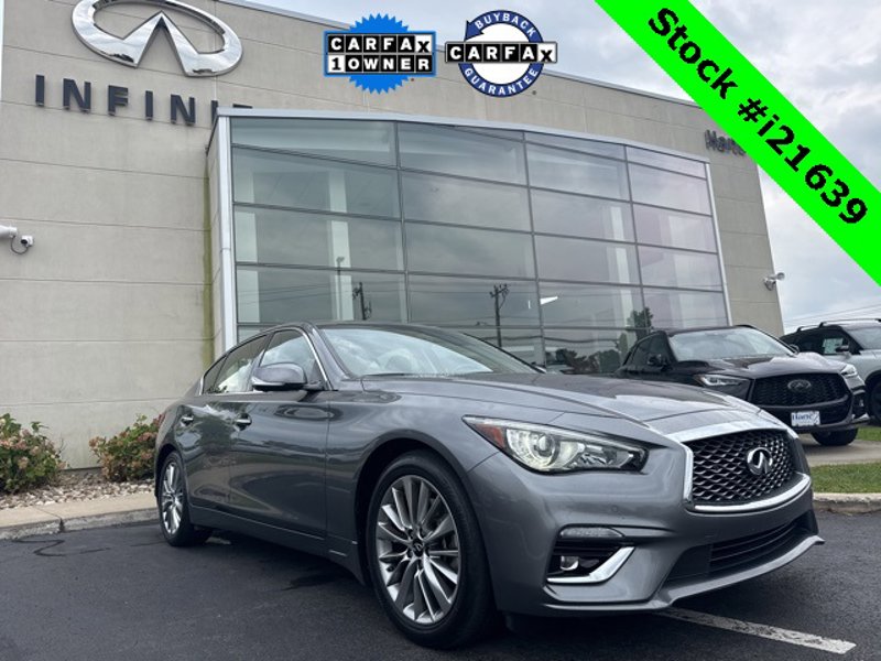 Certified 2022 INFINITI Q50 Luxe w/ Cargo Package image 1