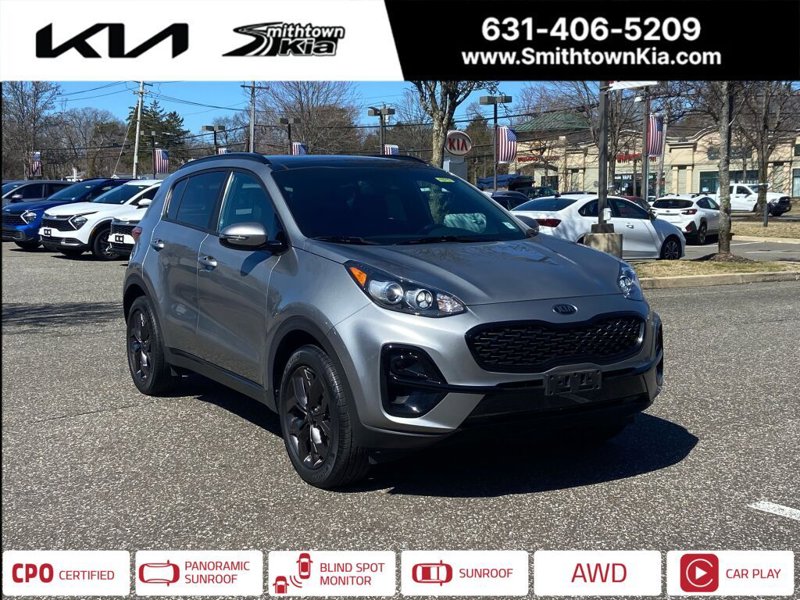 Certified 2022 Kia Sportage Nightfall Edition image 1