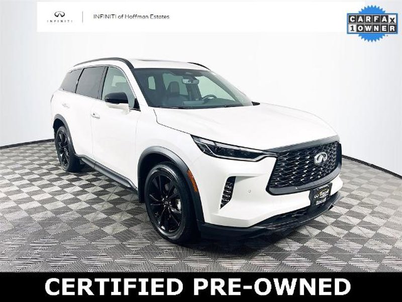 Certified 2025 INFINITI QX60 Luxe w/ Black Edition image 1