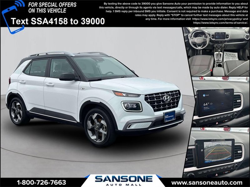 Certified 2022 Hyundai Venue Limited w/ Cargo Package image 1