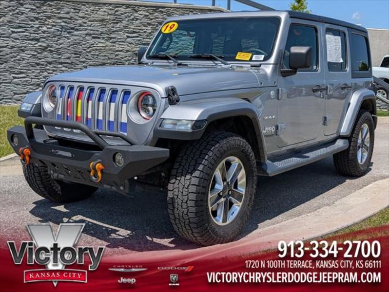 Certified 2019 Jeep Wrangler Unlimited Sahara image 1