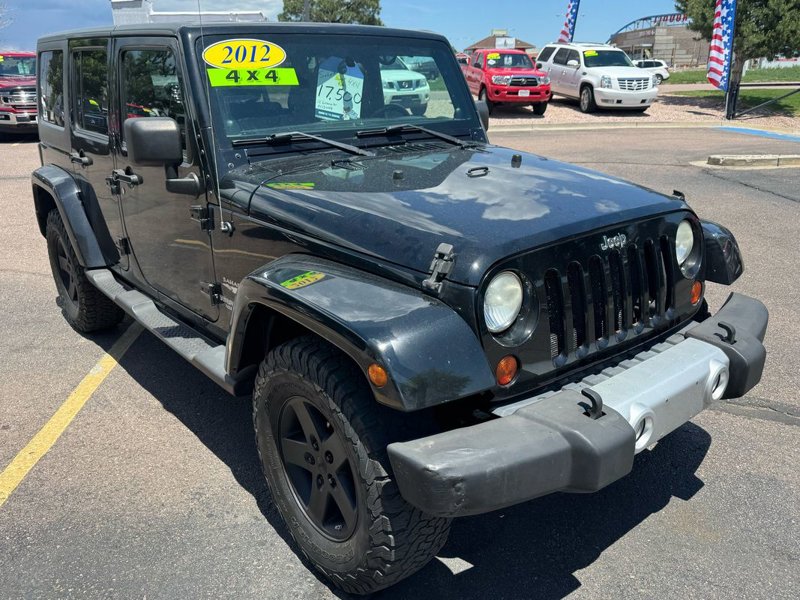 Used 2012 Jeep Wrangler Unlimited Sahara w/ Connectivity Group image 1