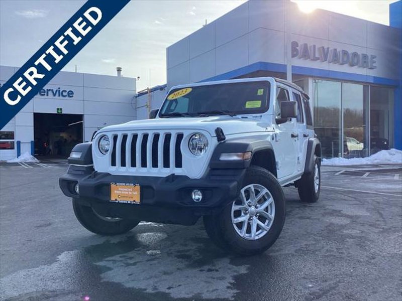 Certified 2023 Jeep Wrangler Unlimited Sport image 1