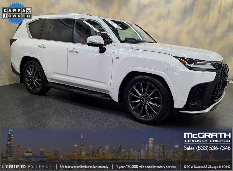 Certified 2023 Lexus LX 600 F Sport image 1