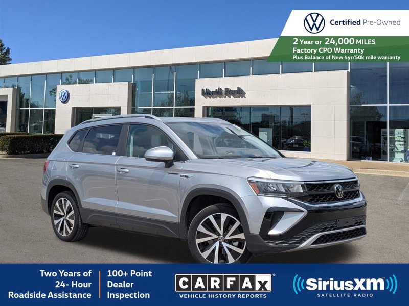 Certified 2023 Volkswagen Taos SE w/ Panoramic Sunroof Package image 1