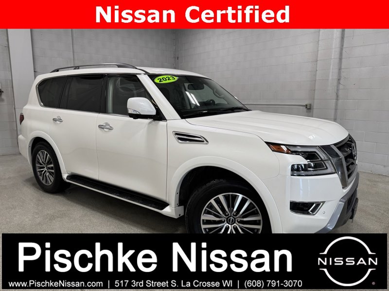 Certified 2023 Nissan Armada SL w/ Captain's Chairs Package image 1