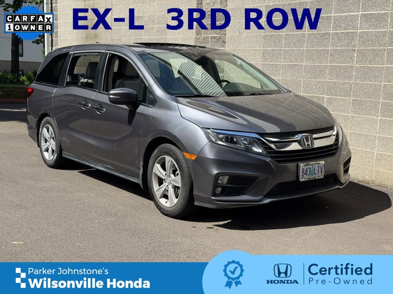 Certified 2019 Honda Odyssey EX-L image 1