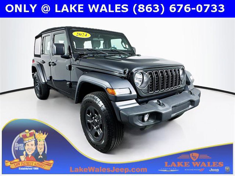 Certified 2024 Jeep Wrangler Unlimited Sport image 1