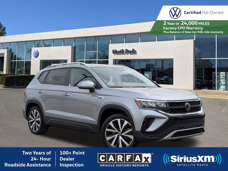 Certified 2023 Volkswagen Taos SE w/ Panoramic Sunroof Package image 1