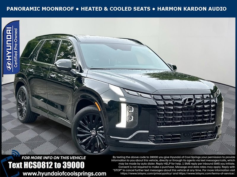 Certified 2025 Hyundai Palisade Calligraphy image 1