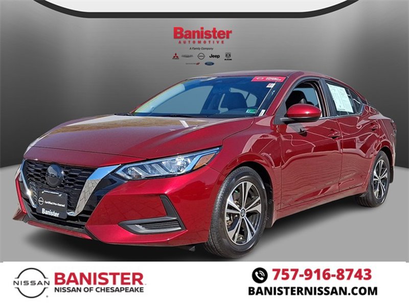 Certified 2022 Nissan Sentra SV image 1