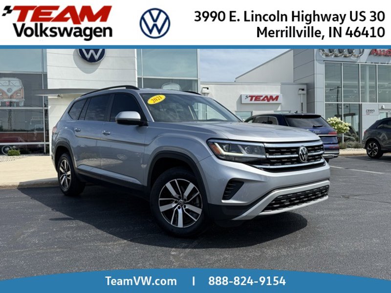 Used 2021 Volkswagen Atlas SE image 1