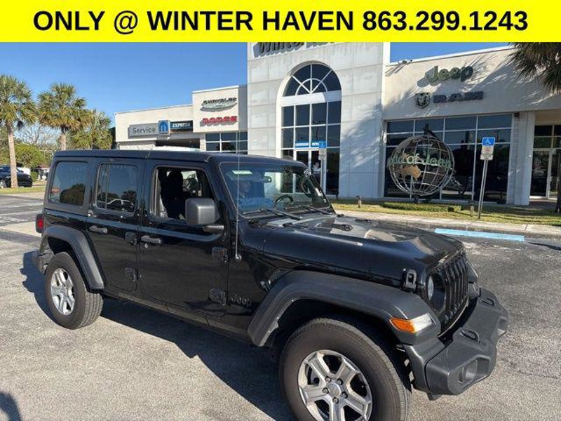 Certified 2022 Jeep Wrangler Unlimited Sport image 1