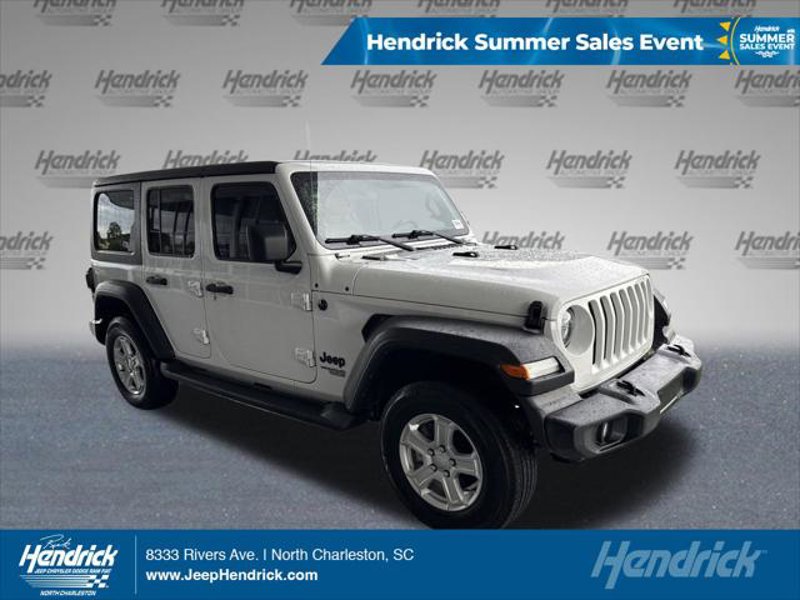 Certified 2021 Jeep Wrangler Unlimited Sport image 1