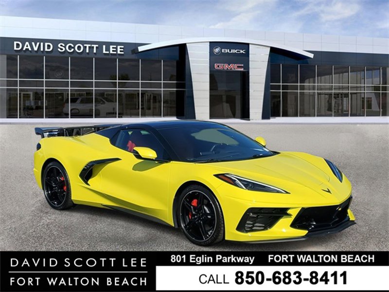 Certified 2023 Chevrolet Corvette Stingray Convertible w/ 1LT image 1
