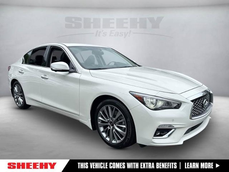 Certified 2022 INFINITI Q50 Luxe w/ Cargo Package image 1
