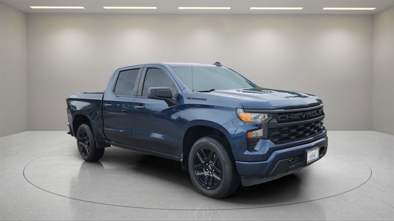 Certified 2023 Chevrolet Silverado 1500 Custom w/ LPO, Dark Essentials Package image 1