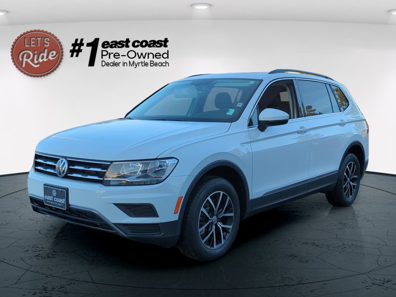 Certified 2021 Volkswagen Tiguan SE w/ Panoramic Sunroof Package image 1