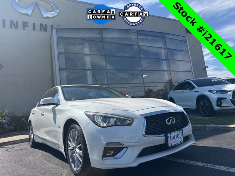Certified 2020 INFINITI Q50 Luxe w/ Essential Package (3.0T Luxe) image 1