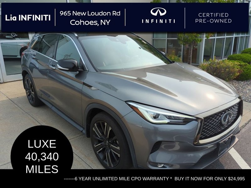 Certified 2021 INFINITI QX50 Luxe w/ Appearance Package image 1