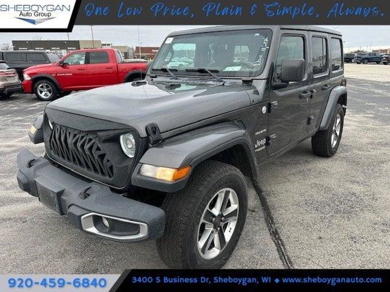 Certified 2018 Jeep Wrangler Unlimited Sahara w/ Dual Top Group image 1