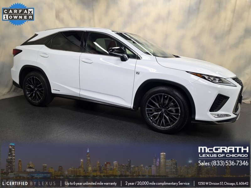 Certified 2022 Lexus RX 450h F Sport w/ Accessory Package image 1