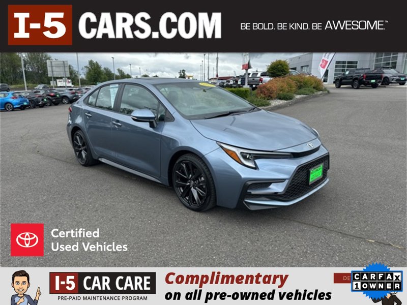 Certified 2023 Toyota Corolla XSE w/ Carpet Mat Package (TMS) image 1